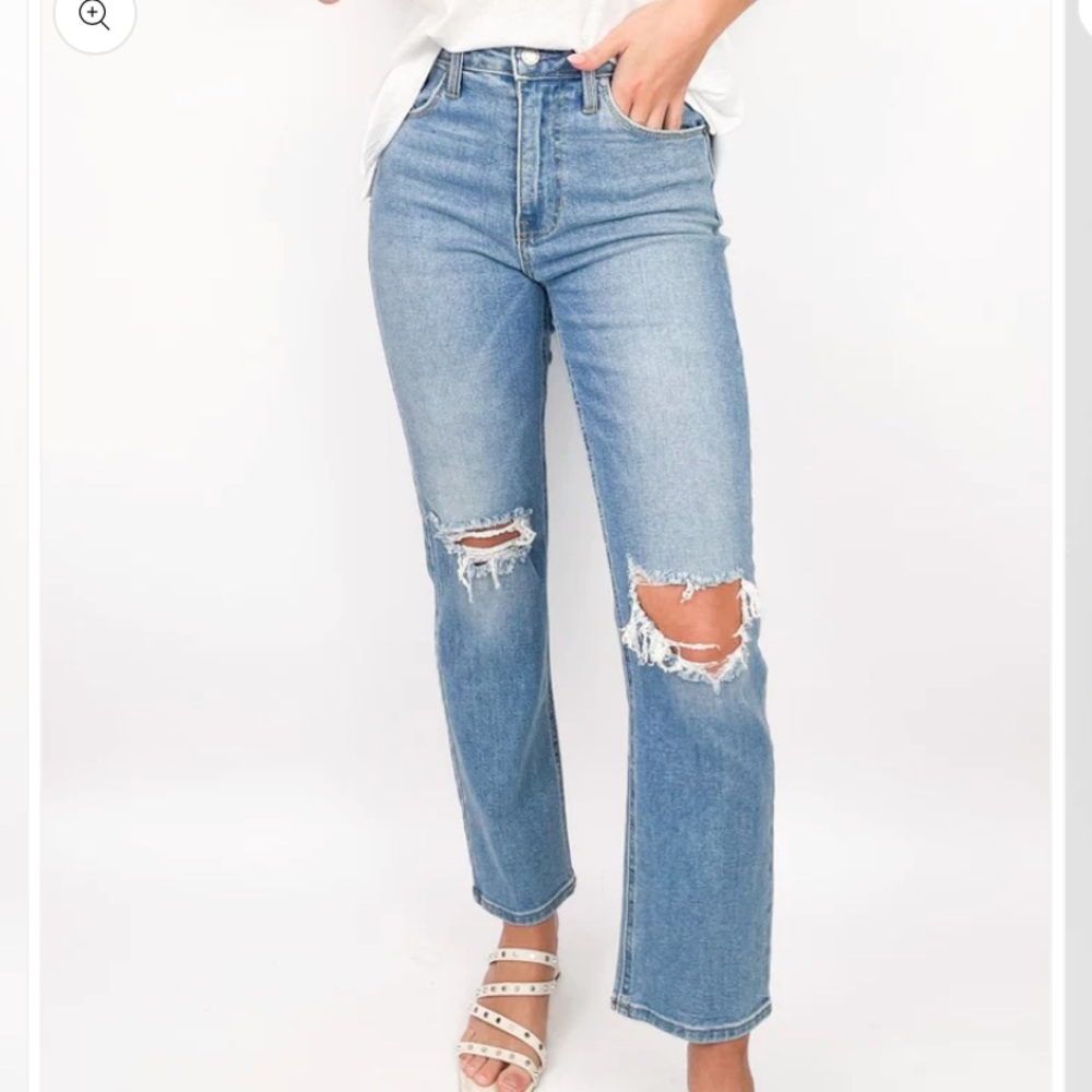 The Long Weekend Jean- Just Black Denim size 27